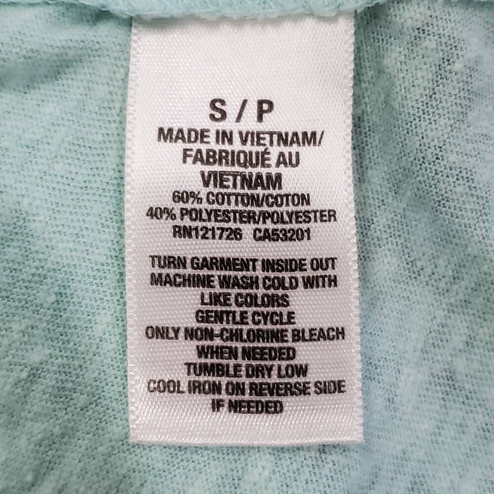 Aeropostale SMALL Aqua Tank Top - Picture 4 of 6